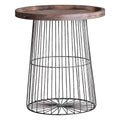 Modica Side Table Grey / Natural
