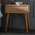 Florence 1 Drawer Side Table Oak
