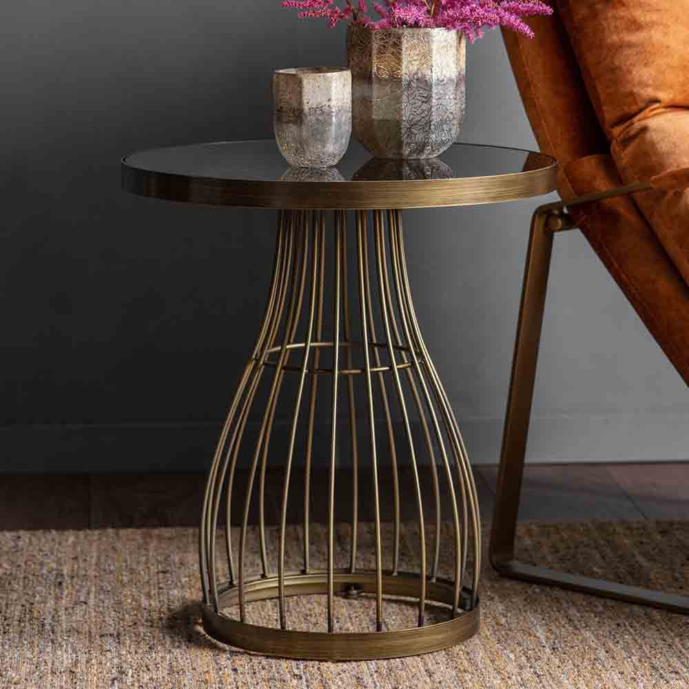 Oberstein Side Table Bronze