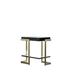 Kiel Side Table Black / Gold