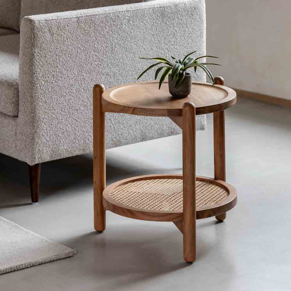 Hanover Side Table Natural Acacia