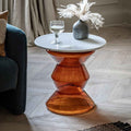 Rivoli Side Table Orange
