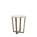 Guarda Side Table Green Marble