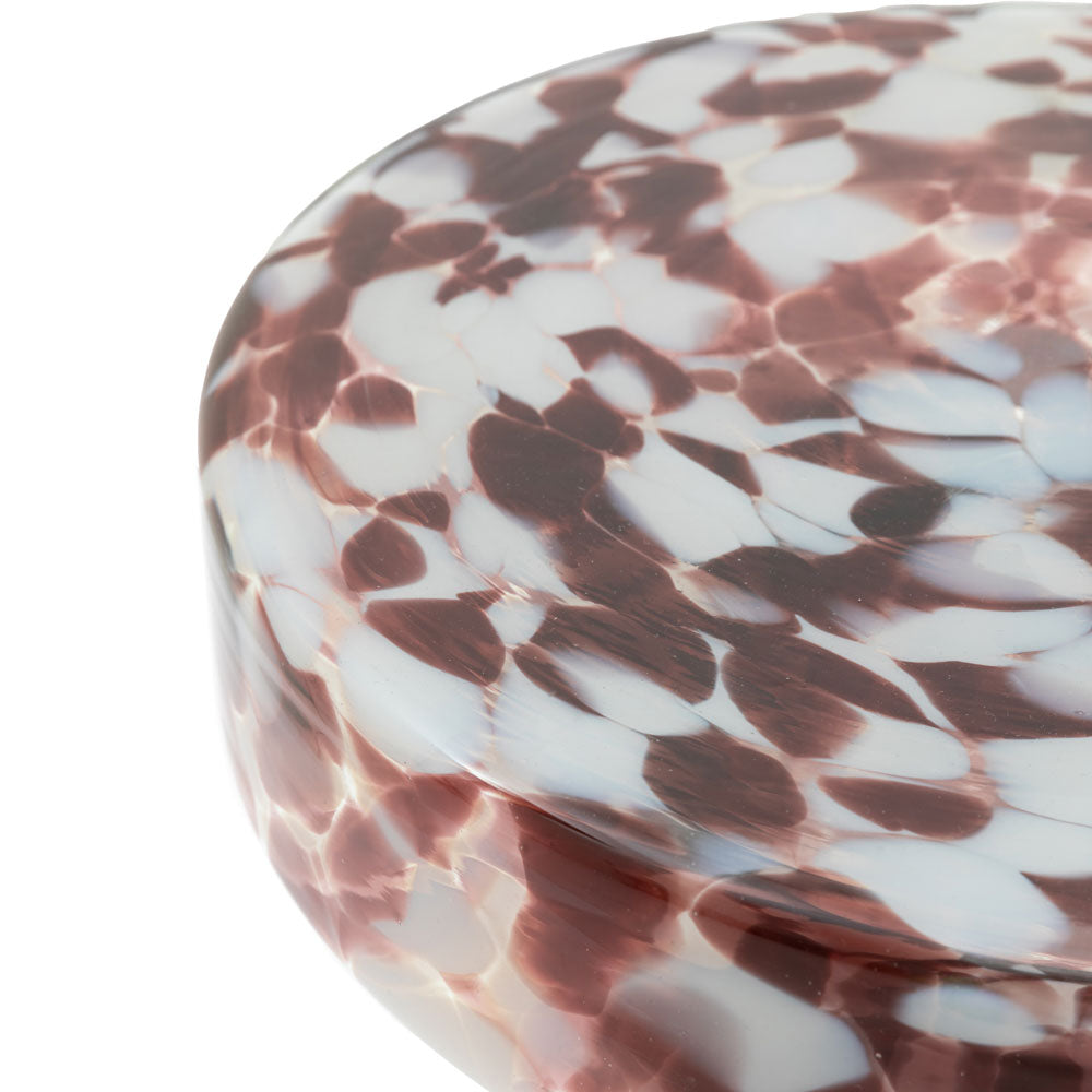 Murano Side Table Leopard