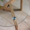 Kyoto Round Side Table Oak