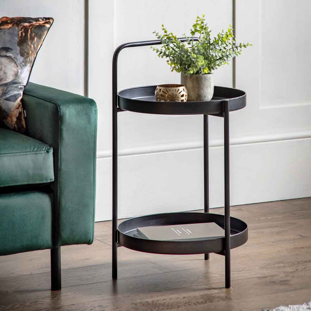 Teruel Side Table Black