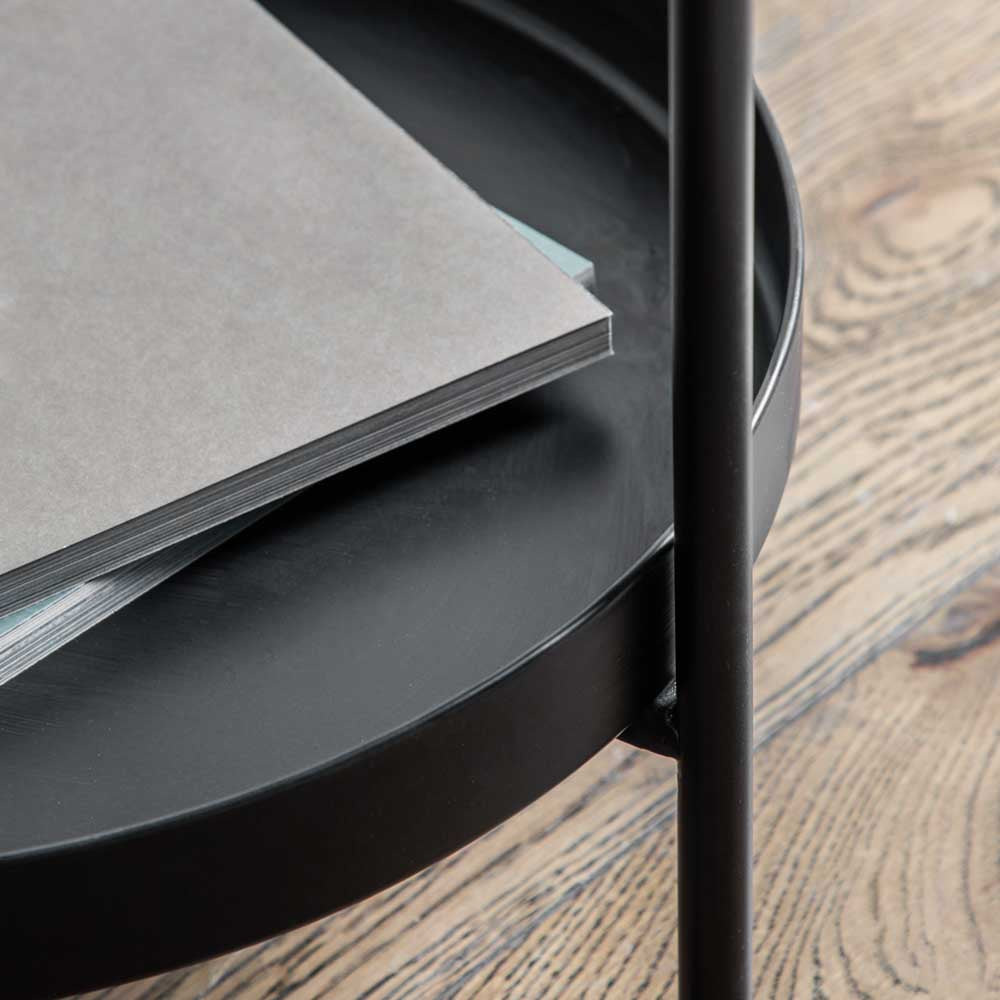 Teruel Side Table Black