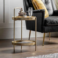 Teruel Side Table Gold