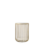 Saran Side Table Gold