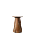 Rochelle Slatted Side Table