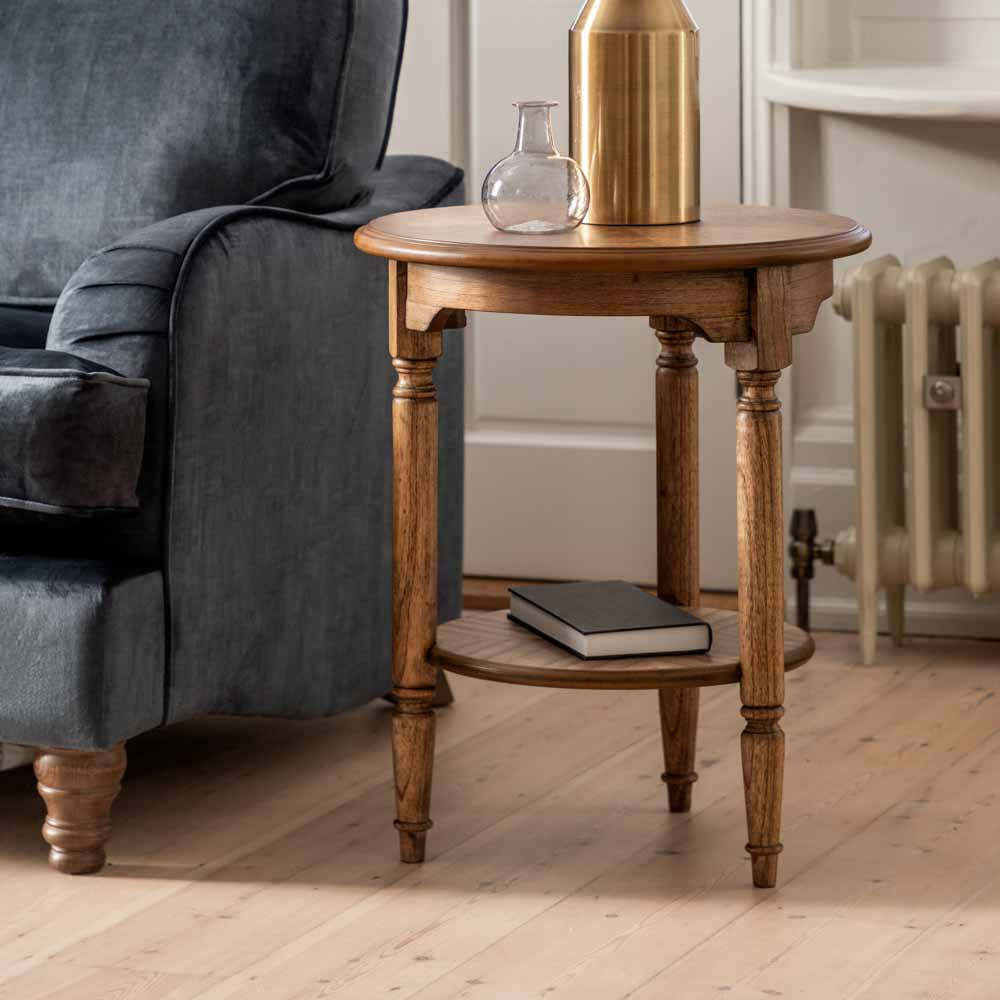 Kerman Side Table Peroba