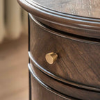 Amarante Drum Side Table