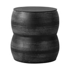 Arad Side Table Antique Charcoal