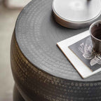 Arad Side Table Antique Charcoal