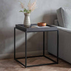 Montgomery Tray Side Table Black