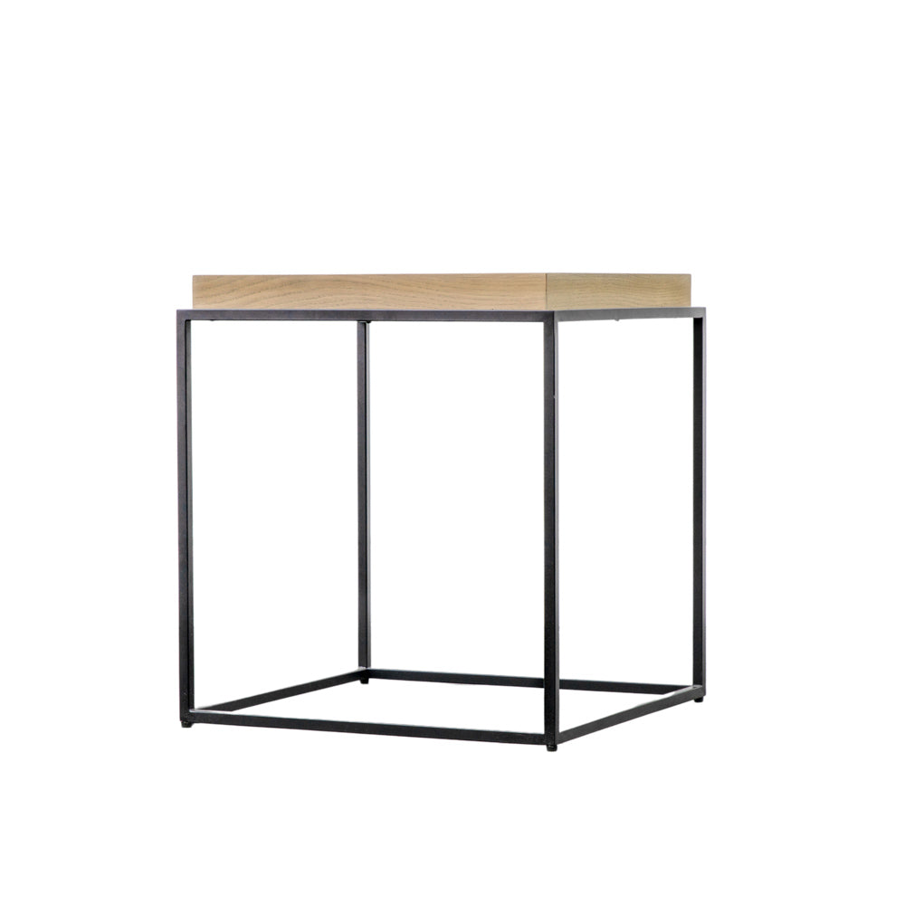 Montgomery Tray Side Table Grey