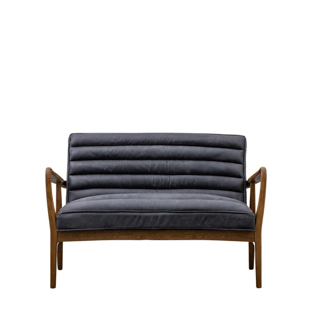 Busan 2 Seater Sofa Antique Ebony