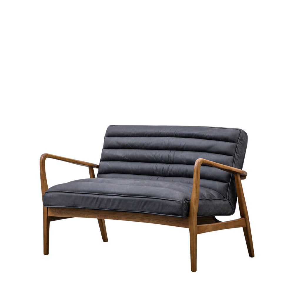 Busan 2 Seater Sofa Antique Ebony