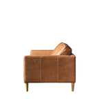 Bursa 2 Seater Sofa Vintage Brown Leather