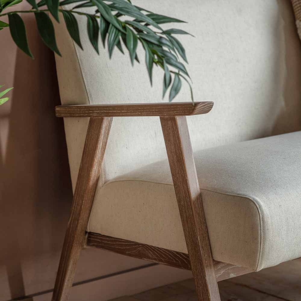 Bedford 2 Seater Sofa Natural Linen