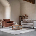 Alfeld Sofa 3 Seater Natural