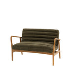 Busan 2 Seater Sofa Green Boucle