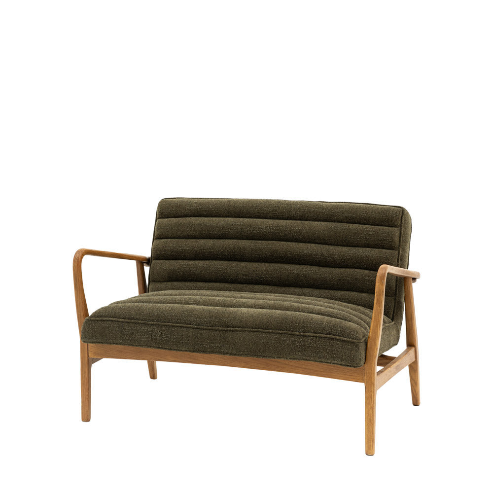 Busan 2 Seater Sofa Green Boucle