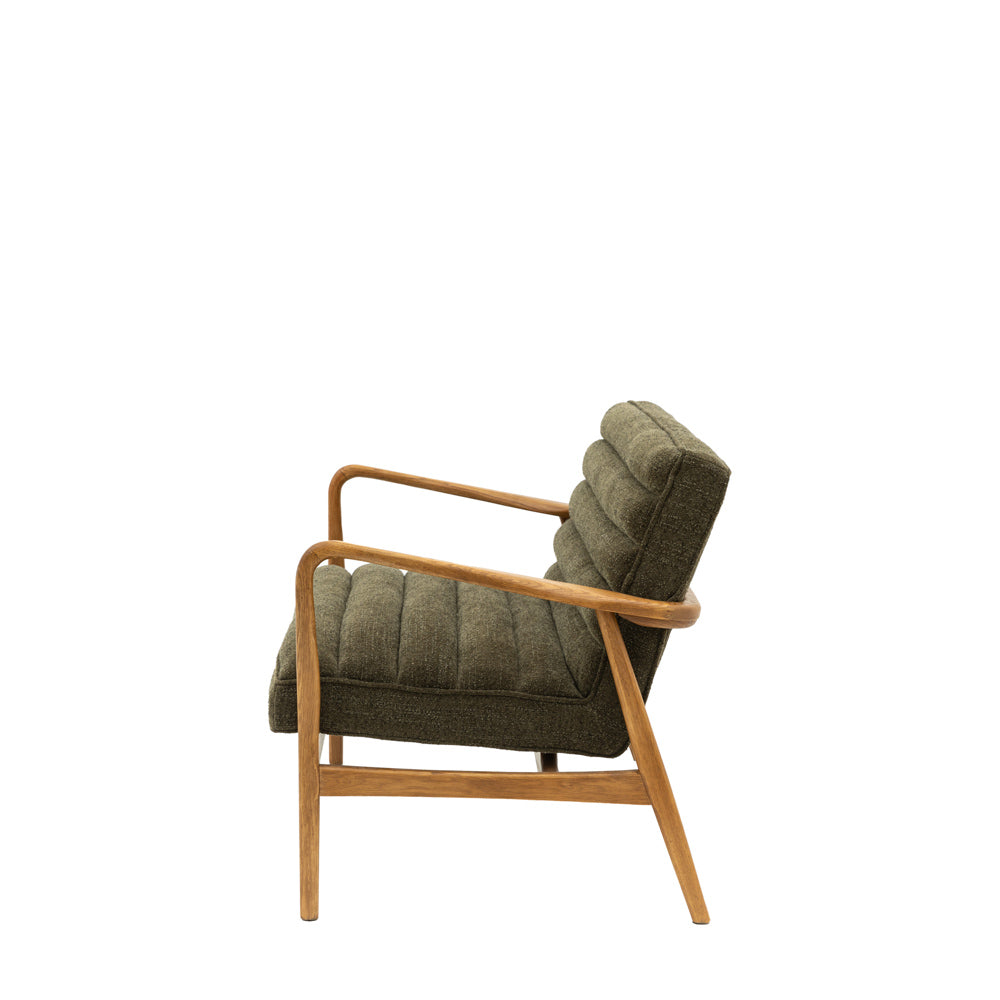 Busan 2 Seater Sofa Green Boucle