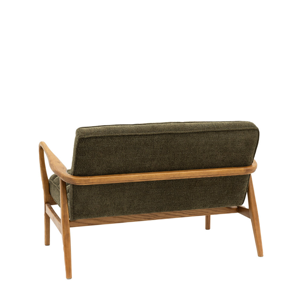 Busan 2 Seater Sofa Green Boucle