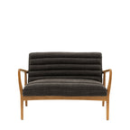 Busan 2 Seater Sofa Charcoal Boucle
