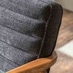 Busan 2 Seater Sofa Charcoal Boucle