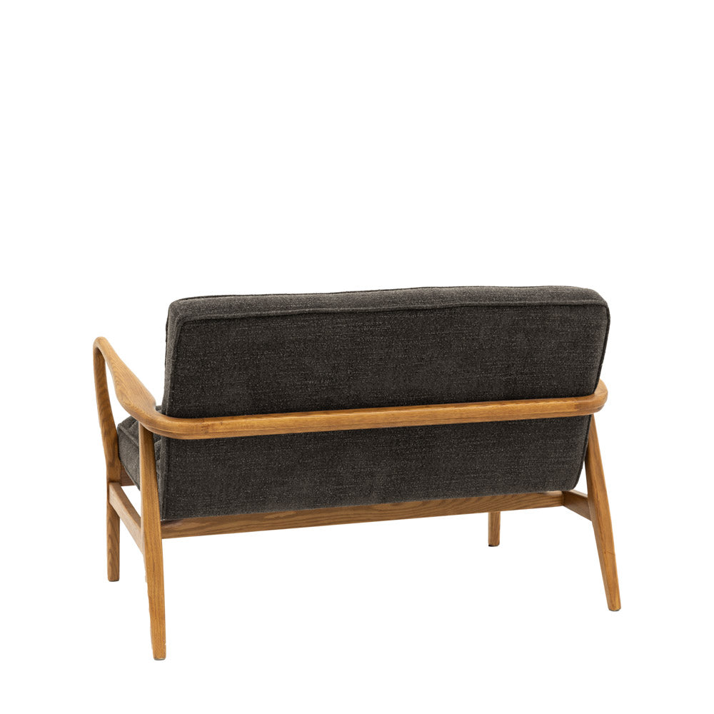 Busan 2 Seater Sofa Charcoal Boucle