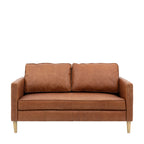 Bursa 2 Seater Sofa Vintage Brown Leather