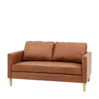 Bursa 2 Seater Sofa Vintage Brown Leather