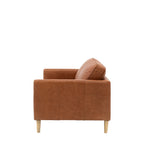 Bursa 2 Seater Sofa Vintage Brown Leather