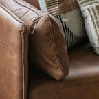 Naxos Sofa Brown Leather