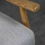 Mumbai 2 Seater Sofa Dark Natural Linen