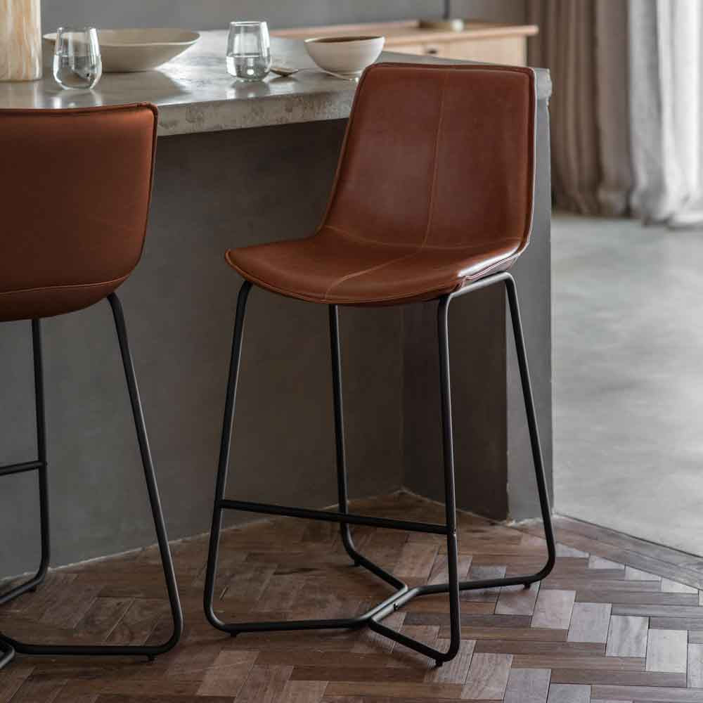 Dayton Stool Brown (2 Pack)
