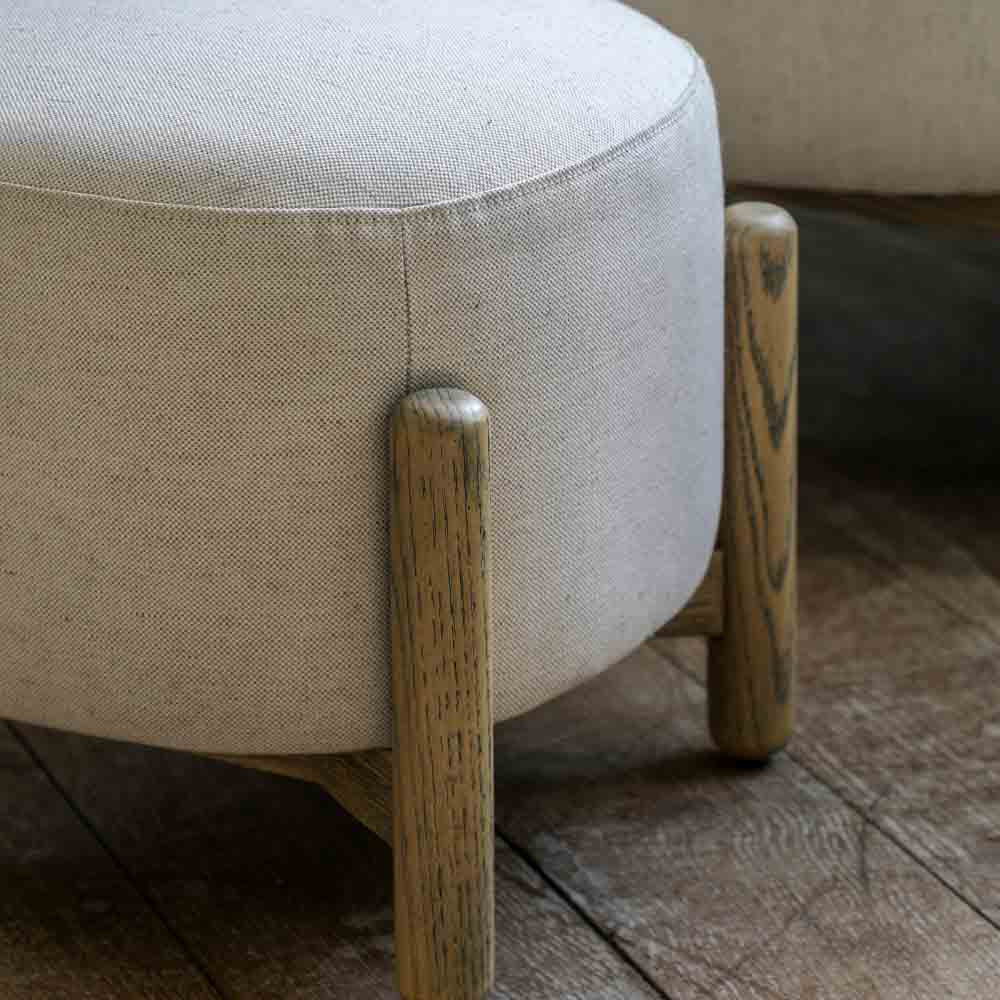 Wolfsberg Footstool Natural