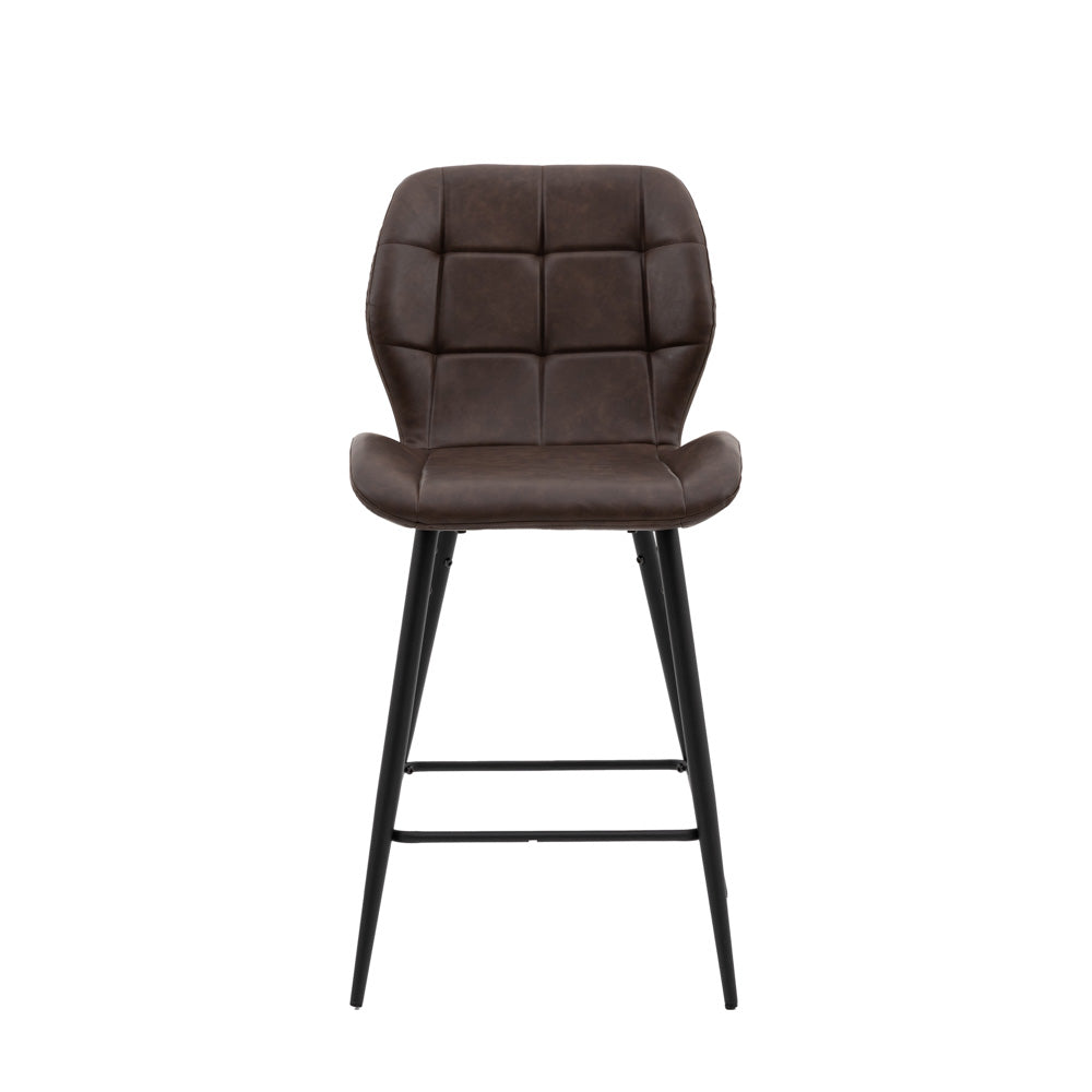 Gondomar Stool Brown (2 Pack)