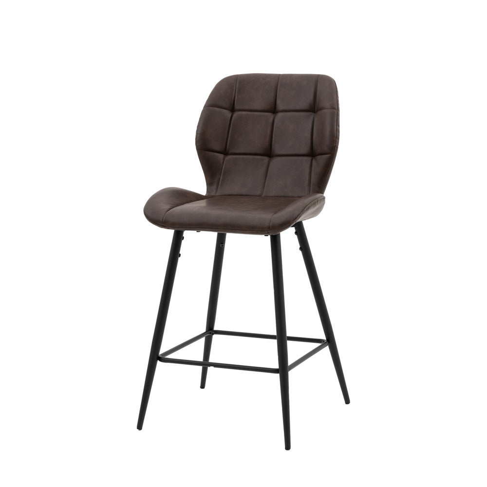 Gondomar Stool Brown (2 Pack)