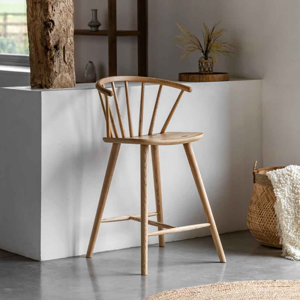 Hamburg Barstool Natural