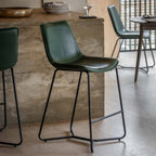 Dayton Stool Green (2 Pack)