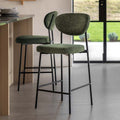 Odense Stool Green (2 Pack)