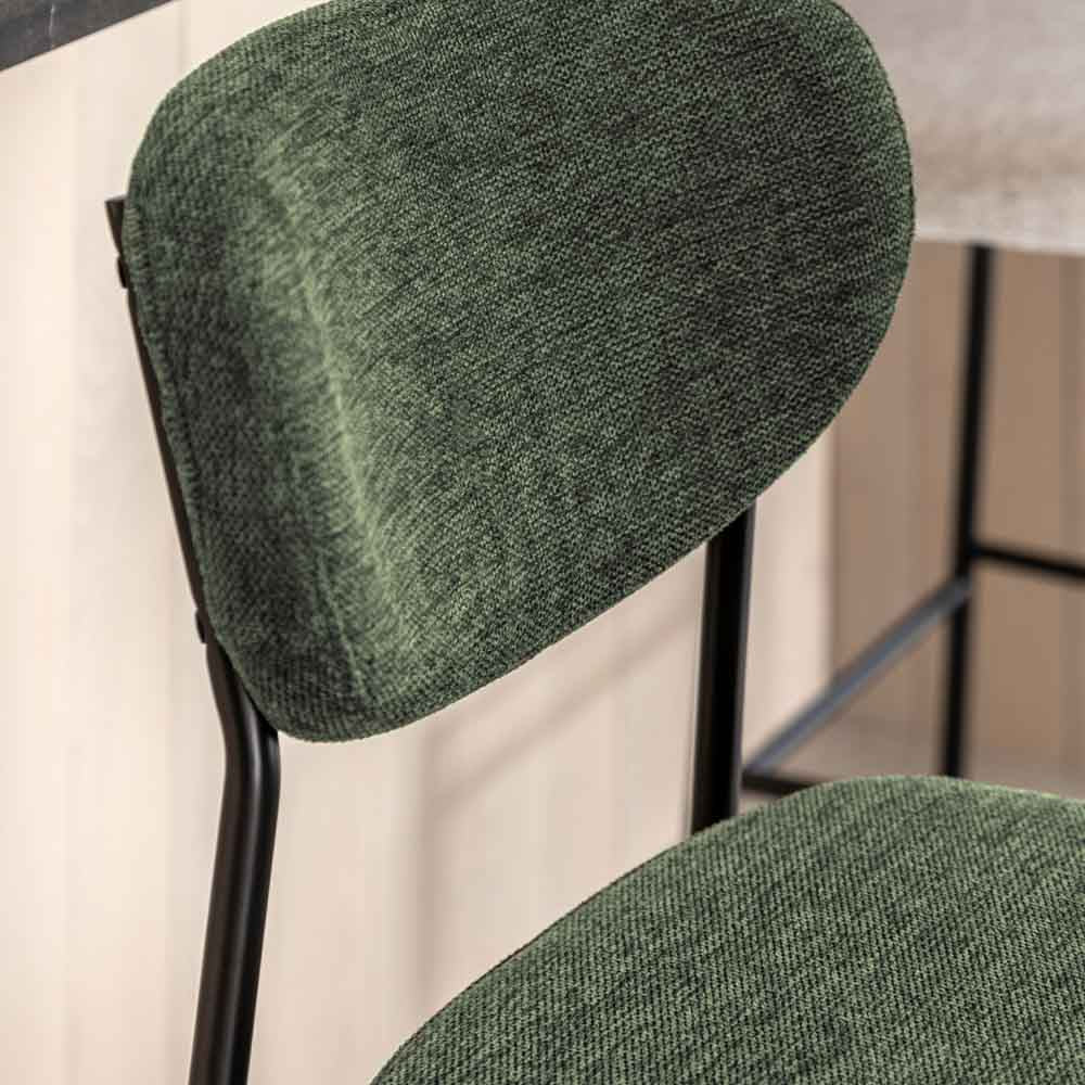 Odense Stool Green (2 Pack)