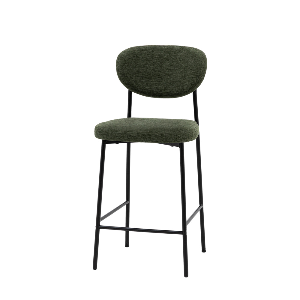 Odense Stool Green (2 Pack)