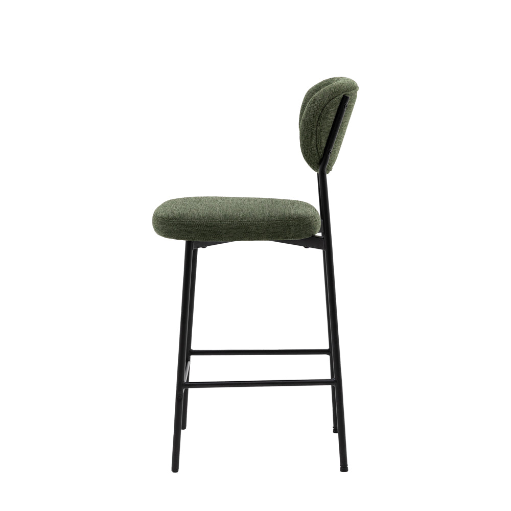 Odense Stool Green (2 Pack)