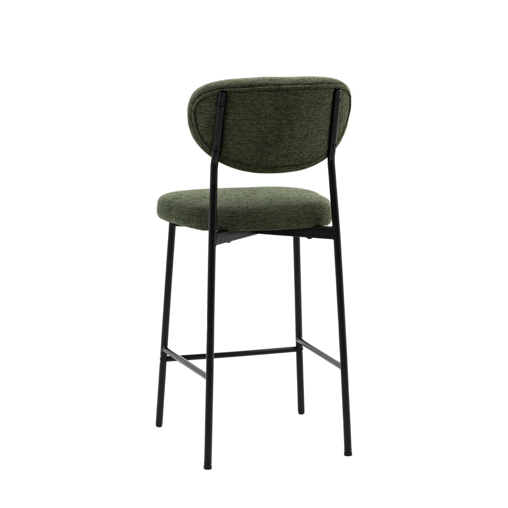 Odense Stool Green (2 Pack)