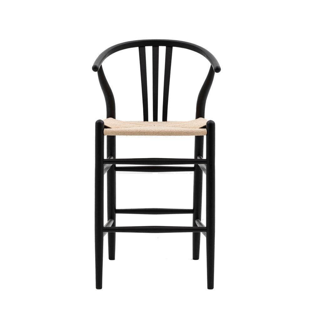 Dungannon Bar Stool Black (2 Pack)