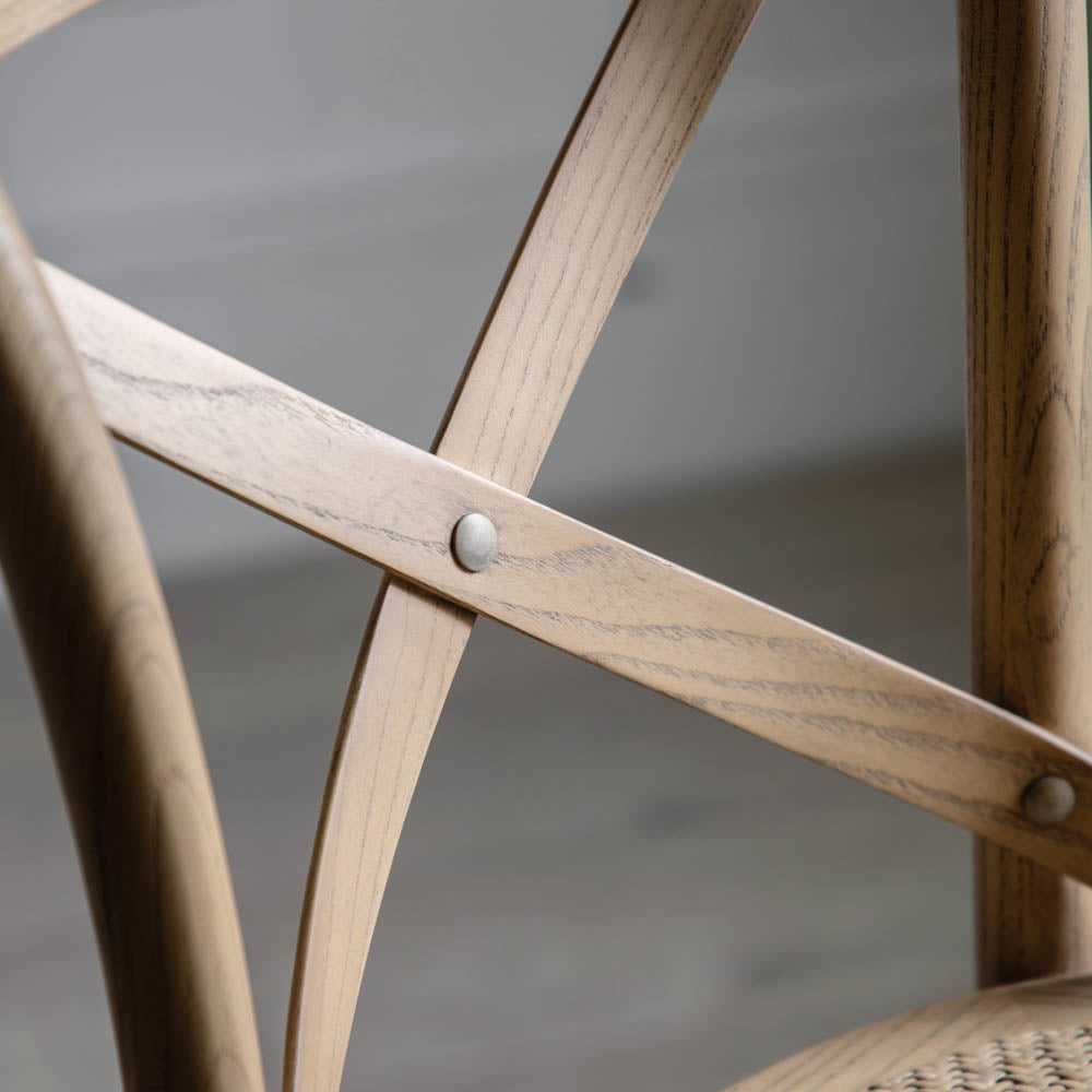 Harar Stool Natural/Rattan (2 Pack)